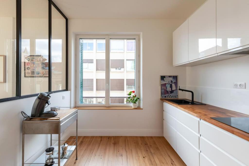 Appt F4 Neuf Lumineux, Centre Ville, Garage Apartment